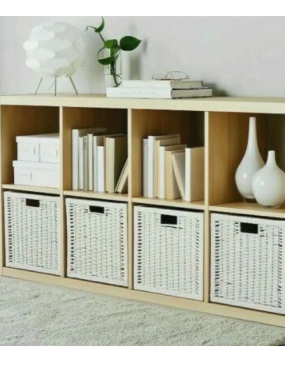IKEA BRANÄS Basket in white Storage and organize